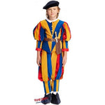 Costume vestito di carnevale Guardia Svizzera 3 - 6 anni