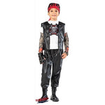 Costume vestito di Carnevale Motociclista 3 - 6 anni