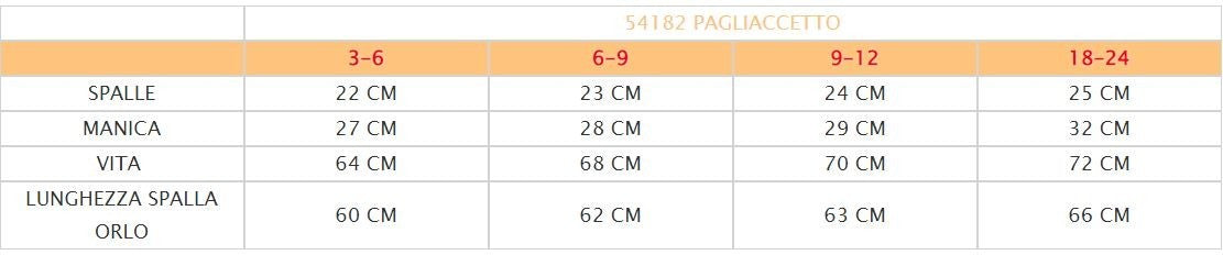 Costume vestito di carnevale Pagliaccetto 3 - 24 mesi