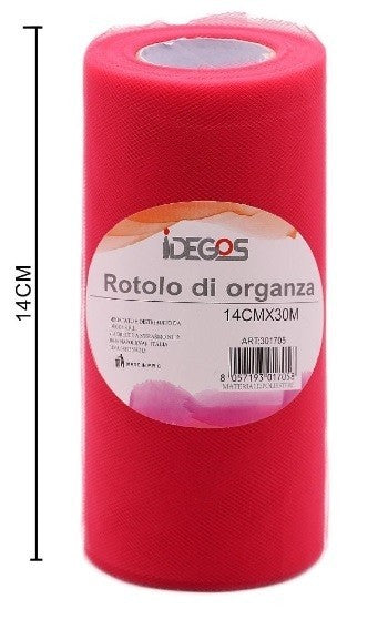 Rotolo di orgnza 14cmx30mt Rosa