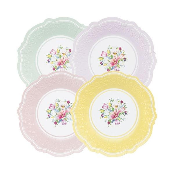 Piatti di carta 21cm Liberty English Garden 4pz