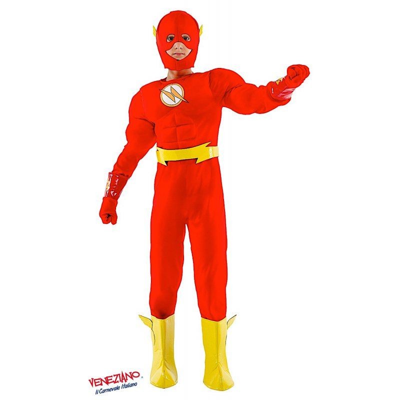 Costume di carnevale Uomo Fulmine 7 - 10 anni