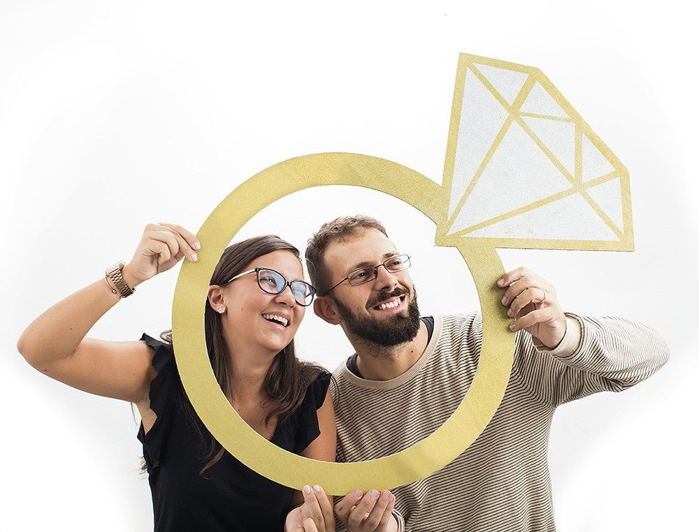 Photo booth cornice Diamante per foto 5x80 cm