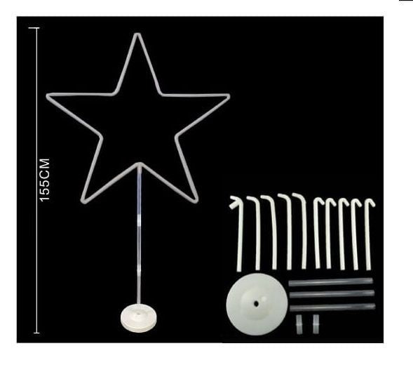 Kit supporto per palloncini forma Stella