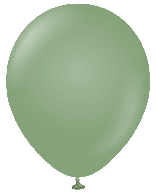 Palloncini lattice professionali 12"30cm pastello Vintage Verde Eucalipto 100pz