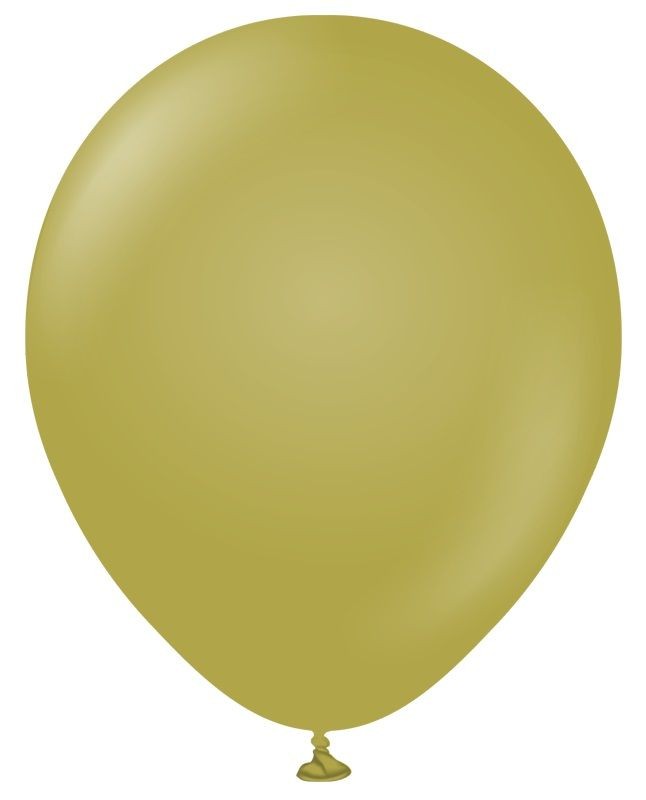 Palloncini in lattice professionali 12"30cm pastello Vintage Verde Oliva 100pz