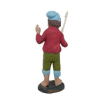 Pastore statuina pescatore con canna cm 7