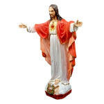 Sacro cuore di gesù braccia aperte 40 cm