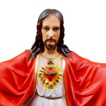 Sacro cuore di gesù braccia aperte 40 cm