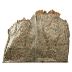Presepe paesaggistico napoletano con luci forno fontana mulino H69 L89.50 P60 cm