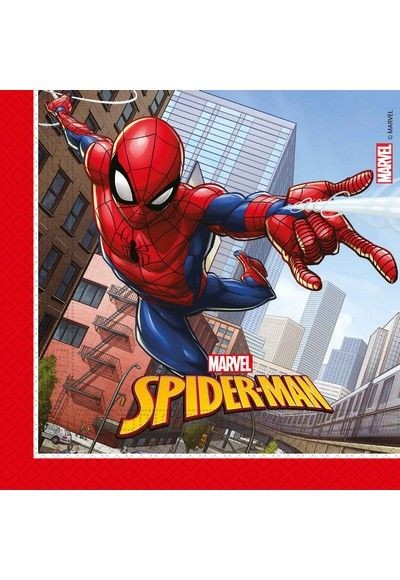 Tovaglioli di carta 33cm Spiderman Crime Fight 20pz