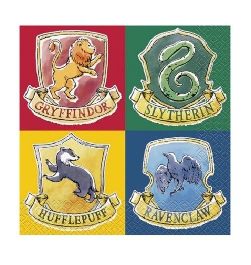 Tovaglioli di carta 33cm Harry Potter 16pz