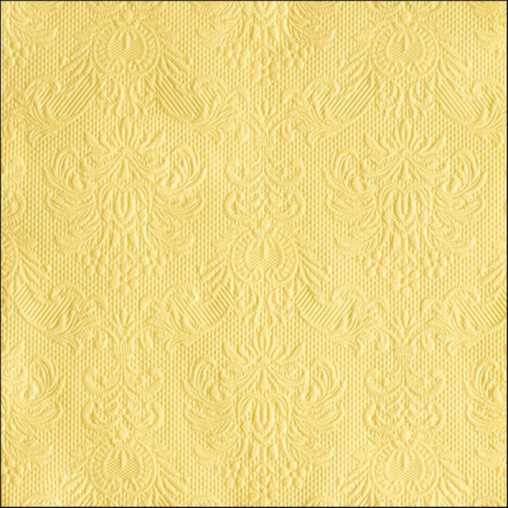 Tovaglioli in carta elegance vaniglia 15 pz