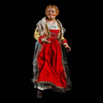 Statuina pastore con occhi di vetro Pacchiana 40 cm