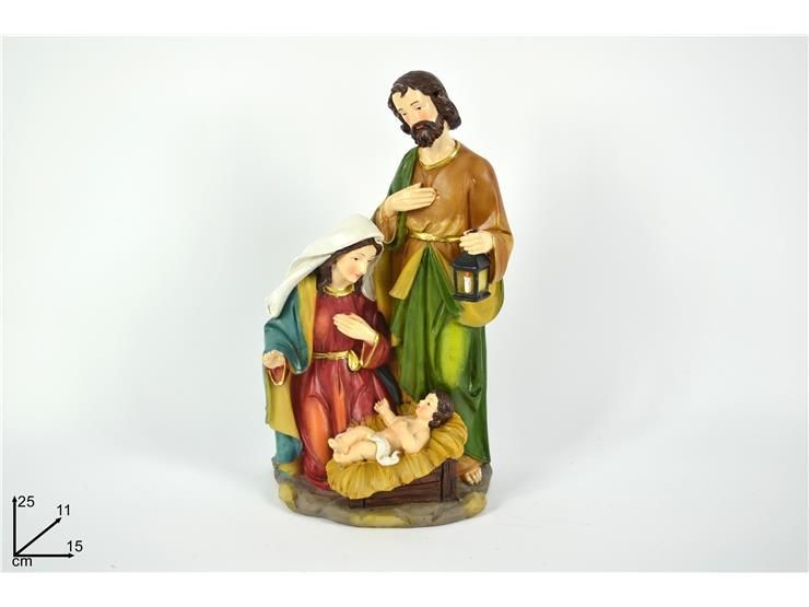 Statuine Natività 25cm per presepe