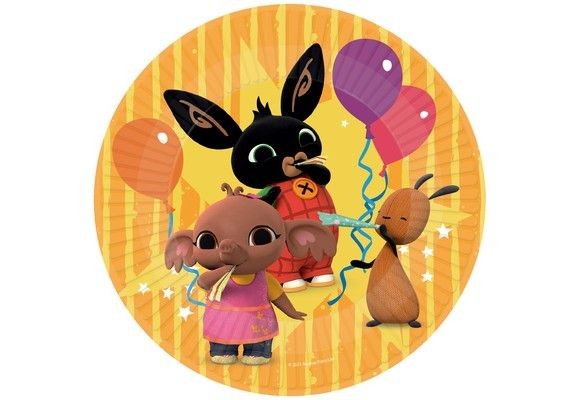 Piatti di carta Bing ø23cm 8pz