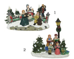 1pz Figure personaggi per villaggi e giostrine natalizie