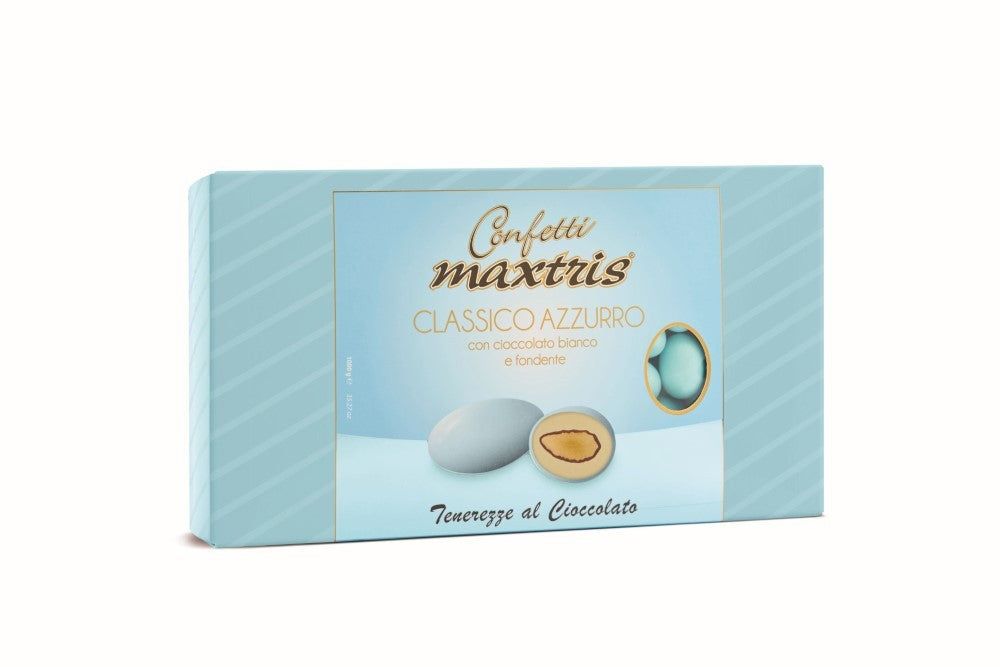 Confetti Maxtris ciocco mandorla Azzurro 1kg