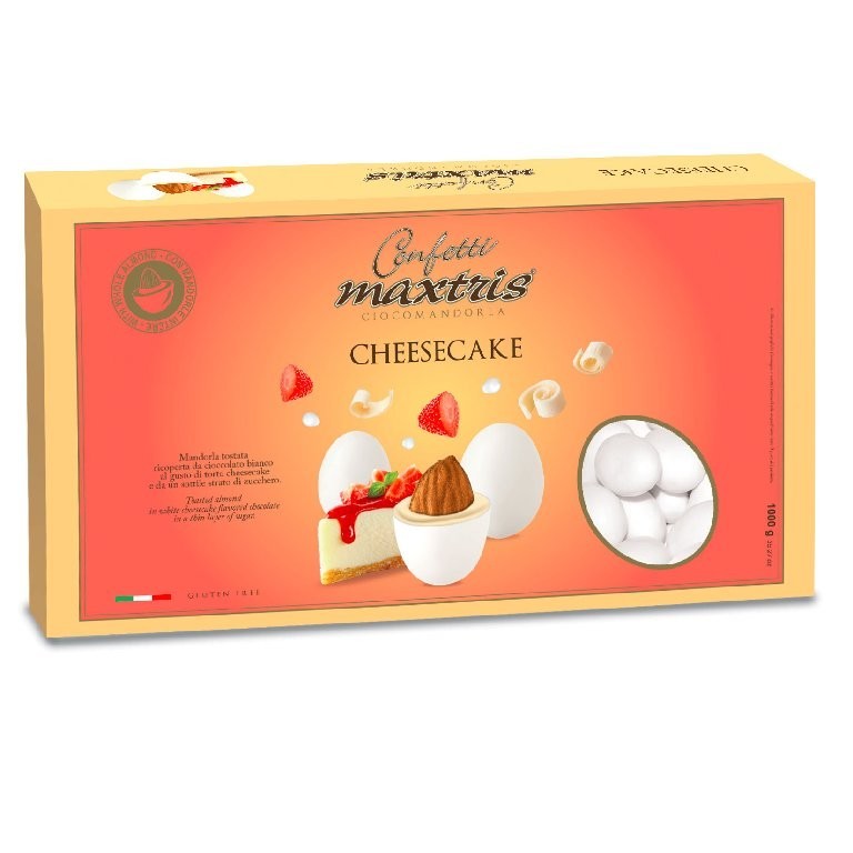 confetti Maxtris Cheescake confezione 1Kg Senza Glutine
