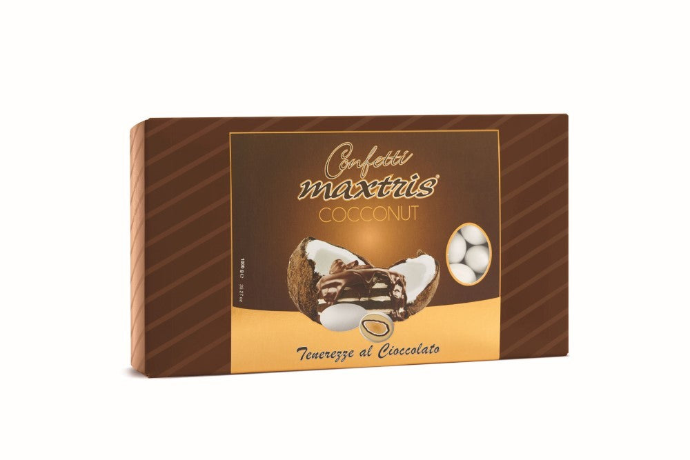 Confetti Maxtris al cocco e cioccolato CoccoNut confezione 1Kg Senza Glutine