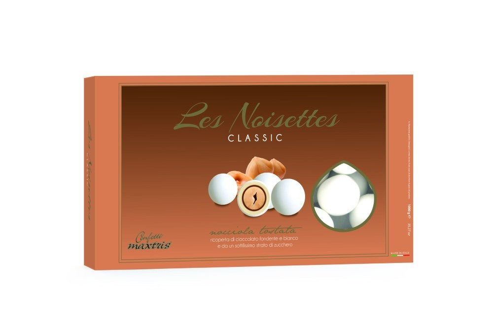 Confetti Les Noisettes bianchi 1kg Maxtris Senza Glutine
