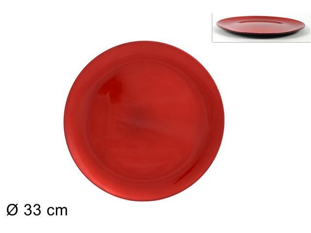 SOTTOPIATTO 33CM ROSSO YF-60639-R
