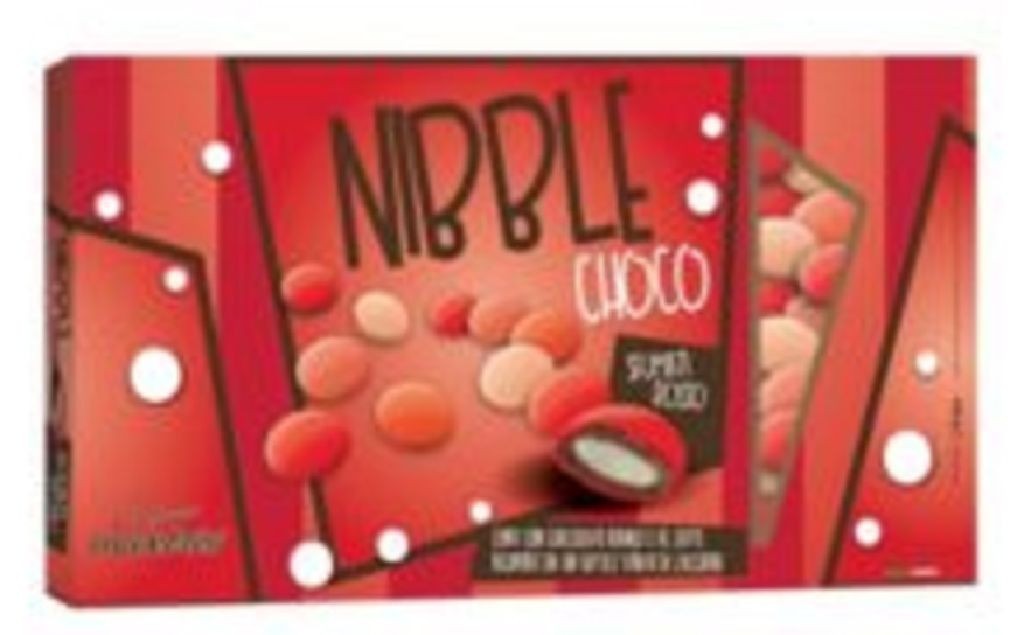 Confetti Nibble sfumati rossi 500gr Maxtris
