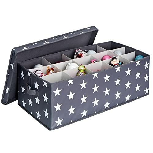 Scatola in tnt richiudibile blu senza divisori 32x29x29