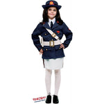 Costume vestito di carnevale Poliziotta Baby 3 - 6 Anni