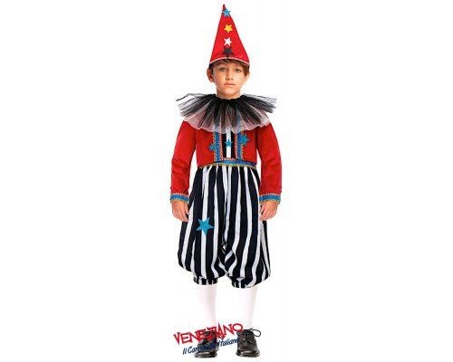 Vestito costume di carnevale Giocoliere bimbo da 3 a 6 anni
