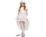 Costume vestiti di carnevale Regina dei ghiacci da 7 a 10 anni