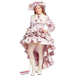Costume vestito di carnevale Duchessa di francia da 7 a 10 anni