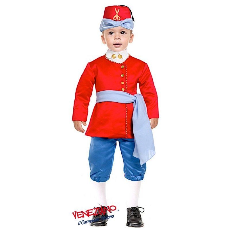 Costume vestito di carnevale totò turco Napoletano da 0 a 3 anni