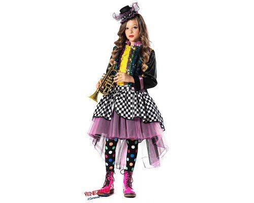 Costume vestito di carnevale Artista di strada da 7 a 10 anni