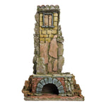 Tempietto presepe 30 cm in sughero e legno scenografia