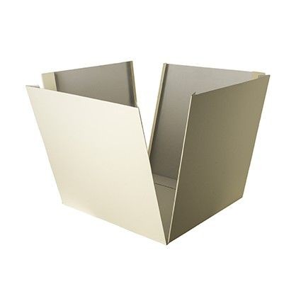 Scatola regalo a sorpresa Box Surprise per palloncini 50x50x50 cm Avorio