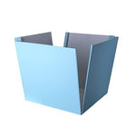 Scatola regalo a sorpresa Box Surprise per palloncini 50x50x50 cm Azzurra