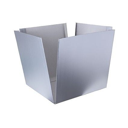 Scatola regalo a sorpresa Box Surprise per palloncini 50x50x50 cm Silver-Argento
