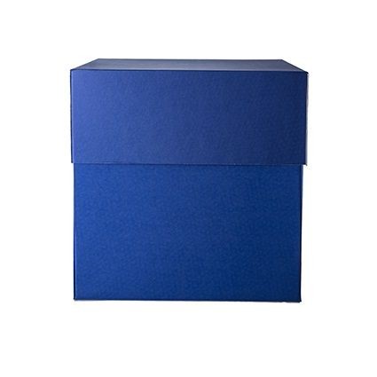 Scatola regalo a sorpresa Box Surprise per palloncini 50x50x50 cm Blu