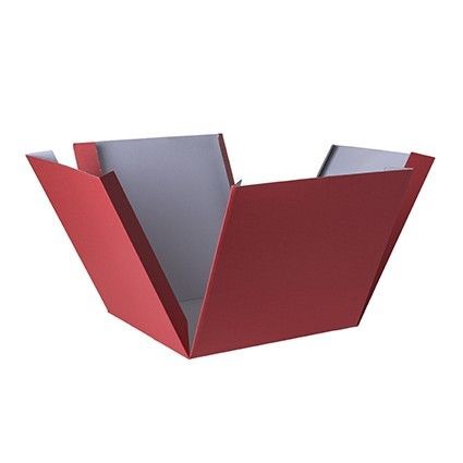 Scatola regalo a sorpresa Mini Box Surprise per palloncini 30x30x30 cm Rossa