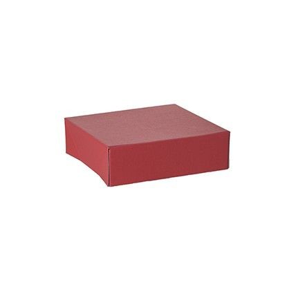 Scatola regalo a sorpresa Mini Box Surprise per palloncini 30x30x30 cm Rossa