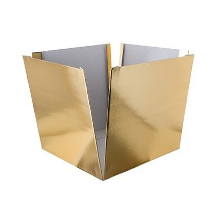 Scatola regalo a sorpresa Mini Box Surprise per palloncini 30x30x30 cm Oro