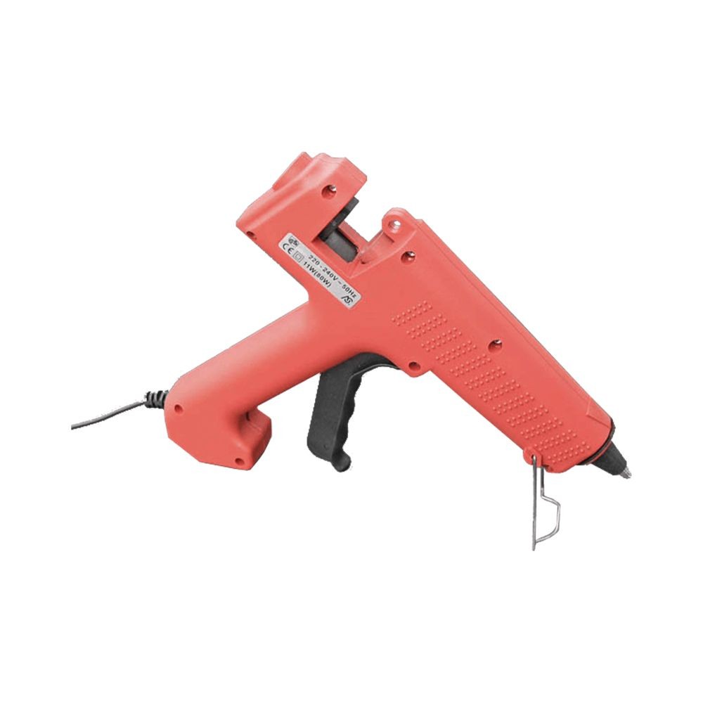 Pistola per colla a caldo AS 500 80w con piastra d'appoggio