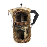 Presepe moka mini shabby statuine 6 cm 26x17x30