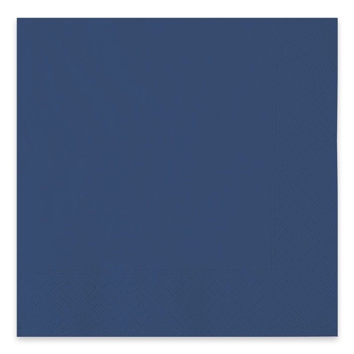 Tovaglioli di carta 2 veli 33x33 cm Blu 40pz