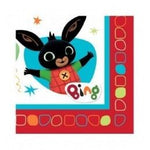 Kit coordinato tavola festa tema Bing per 8 persone 33Pz