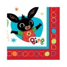Kit coordinato tavola festa tema Bing per 8 persone 33Pz