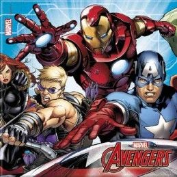 Kit coordinato tavola festa tema Avengers per 8 persone 38Pz