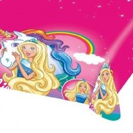 Kit coordinato tavola per festa tema Barbie Dreamtopia 8 persone 37Pz