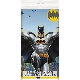 Kit coordinato tavola festa tema Batman per 8 persone 33 Pz